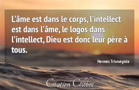 citation hermes trismegiste|Hermes Trismegistus .